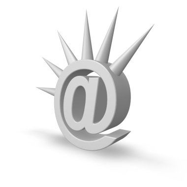 Email punk clipart