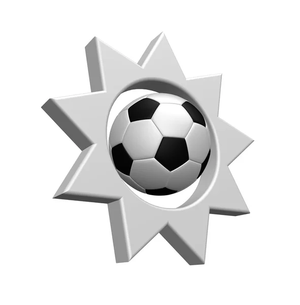 Soccer super star — Stock Photo, Image