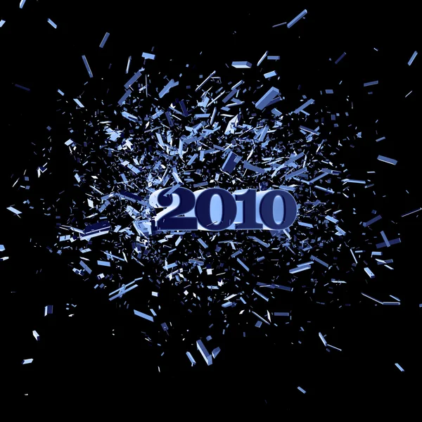 Rok 2010 — Zdjęcie stockowe