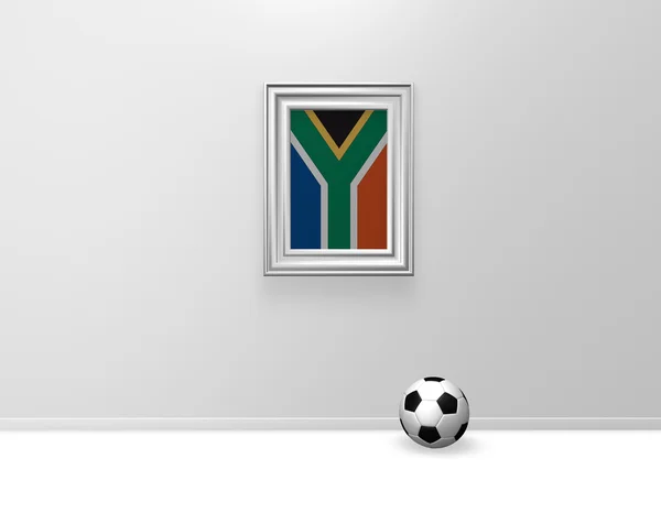 África do Sul futebol — Fotografia de Stock
