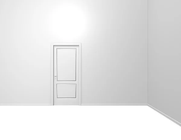 Λευκό δωμάτιο — Φωτογραφία Αρχείου