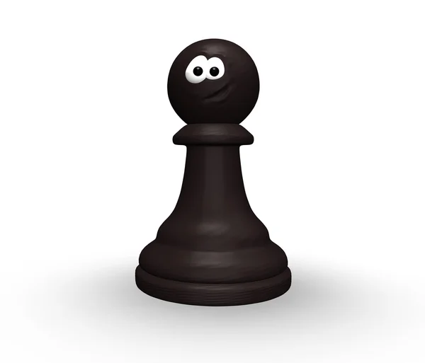 Witzige Schachfigur — Stockfoto