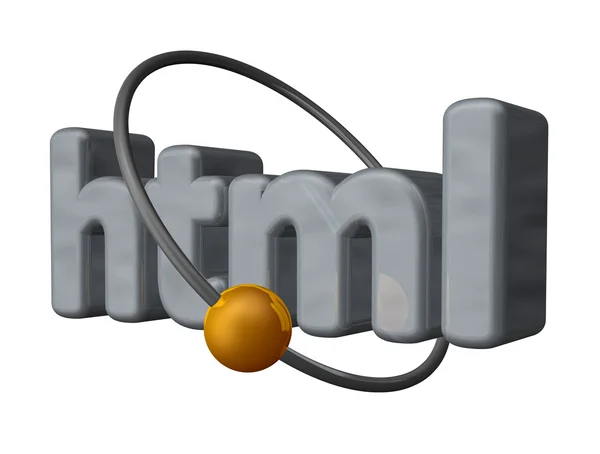 HTML — Foto de Stock