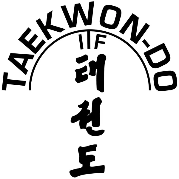 Martial Arts - Taekwondo — Stockvector