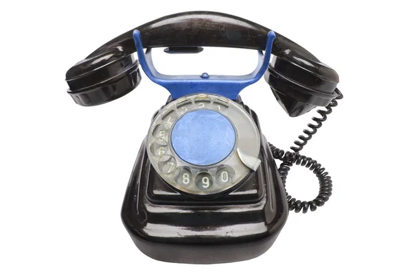 Vintage telefon-val korong tárcsázza — Stock Fotó