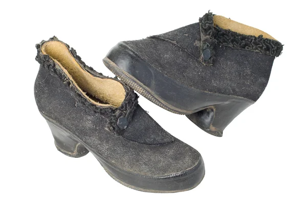 Vintage sapatos de mulher tradicional — Fotografia de Stock