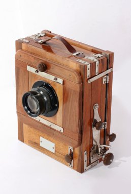 Old vintage photo camera clipart