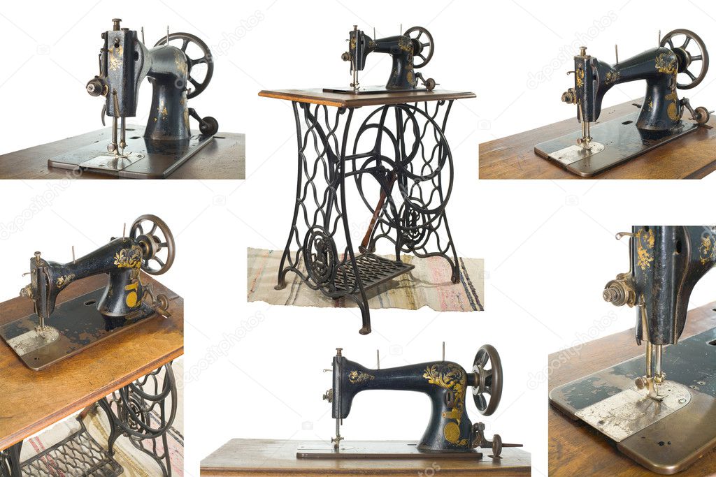 Old sewing machine , sewing-machine