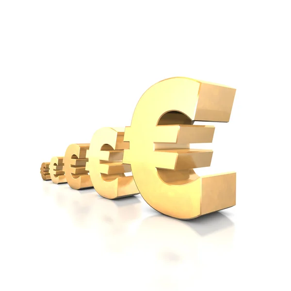 Euro-Rendite — Stockfoto