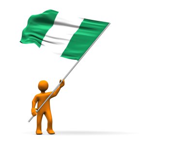 Nigeria Fan clipart