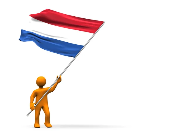 Países Bajos ventilador —  Fotos de Stock