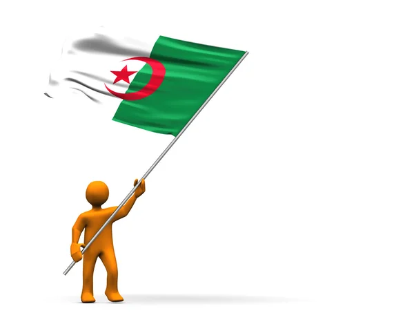 Algerischer Fan — Stockfoto