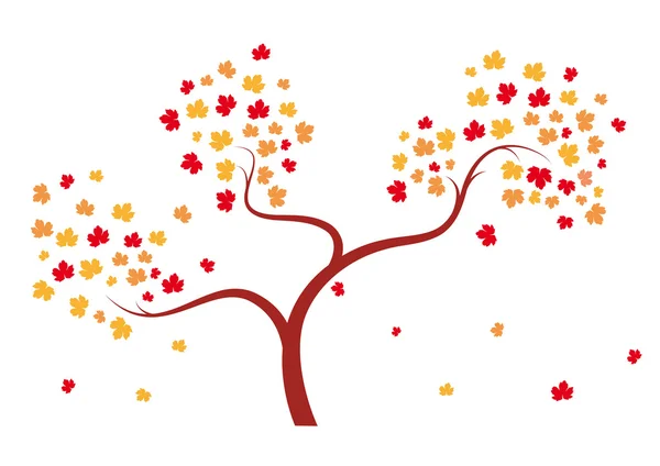 stock vector Autumn Maple