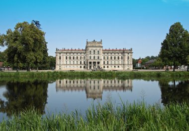 Baroque palace Ludwigslust clipart