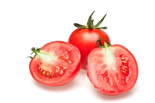 Die geschnittenen Tomaten — Stockfoto