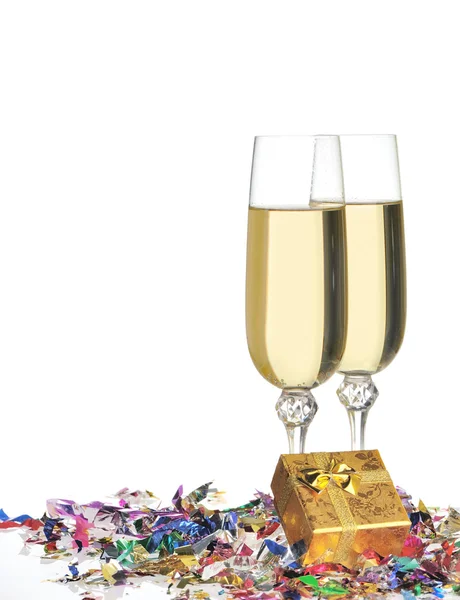 Las copas del champán — Foto de Stock