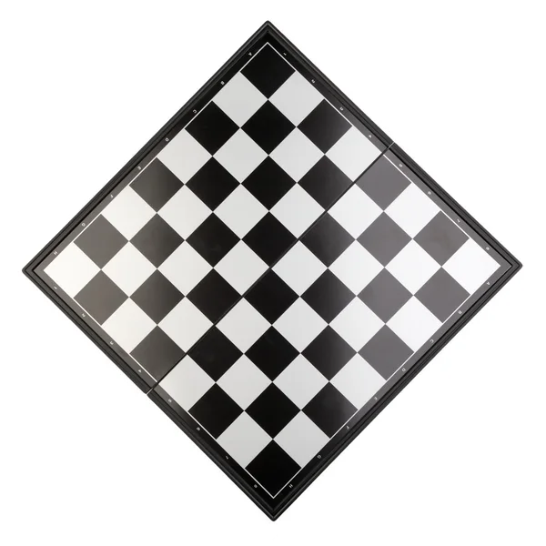チェス盤のトップ ビュー. — ストック写真