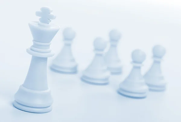 Σκάκι αριθμός - βασιλιάς — Φωτογραφία Αρχείου