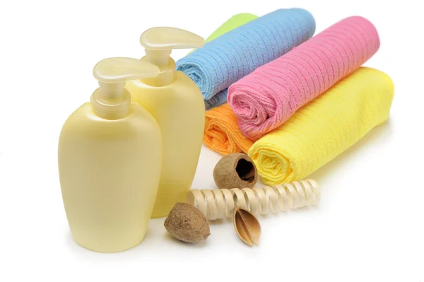 Conjunto de objetos para higiene pessoal — Fotografia de Stock