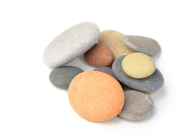 Set of a color pebble — Stock Photo, Image