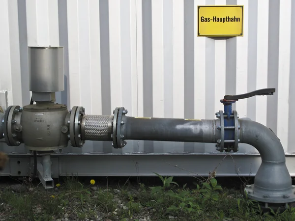 工業用ガス栓 — ストック写真