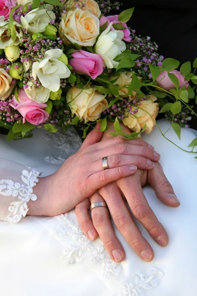 Fiori bouquet da sposa — Foto Stock