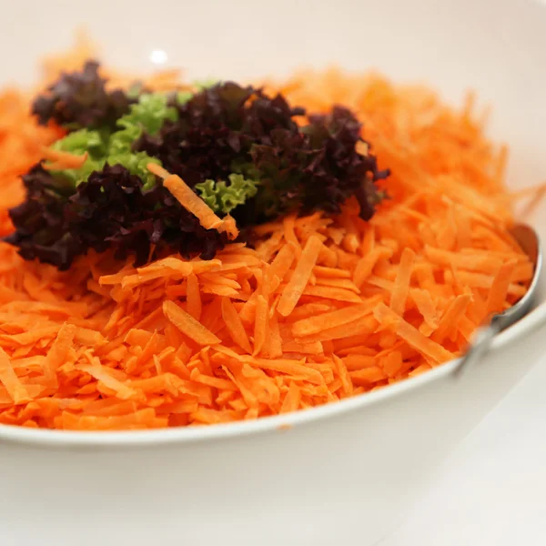 stock image Fresh carrot salad