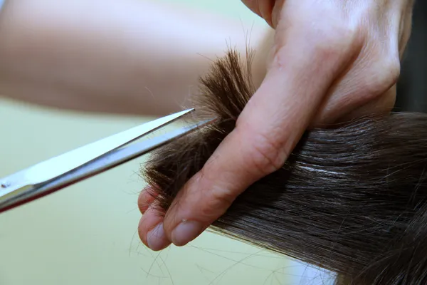 Corte de encaje para el cabello —  Fotos de Stock