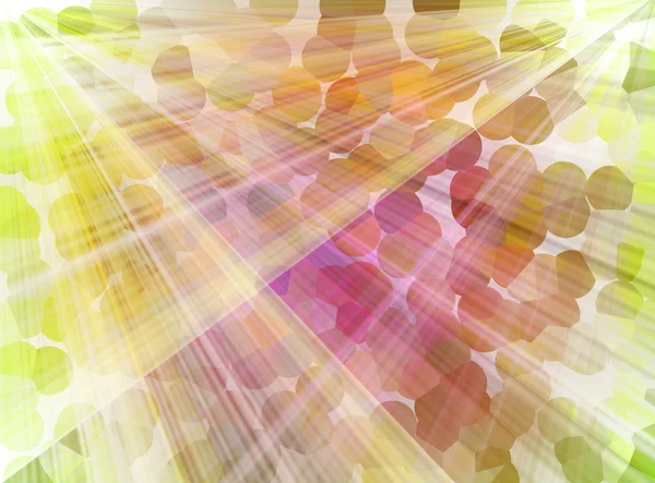 Abstract crossing colored lines as a background — Stock Photo, Image