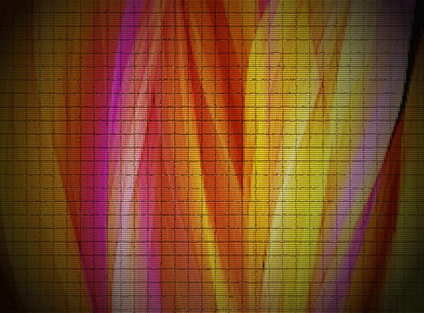 Astratto attraversamento linee colorate come sfondo — Foto Stock