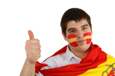 İspanyol futbol fan