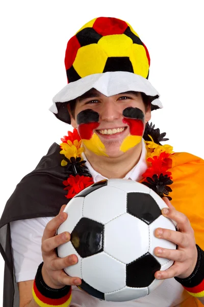 Fan piłki nożnej — Zdjęcie stockowe