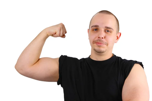 Mostrando bíceps — Foto de Stock