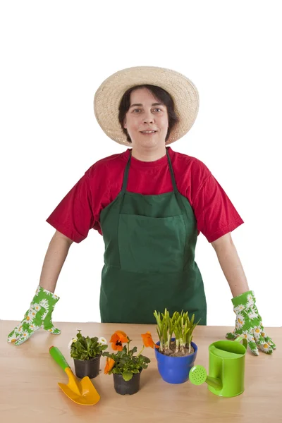 stock image Gardener