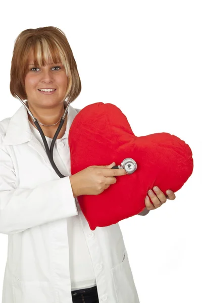 Γιατρός με καρδιά — Φωτογραφία Αρχείου