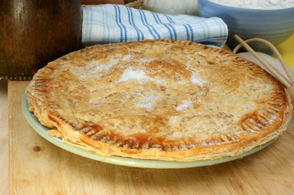 Fresh home made apple pie — Stock Photo, Image