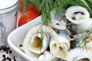 bazı taze organik rollmops