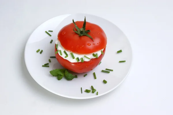 金典低脂奶酪番茄 — 图库照片