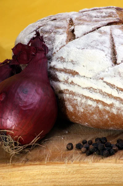 Органический домашний хлеб — стоковое фото