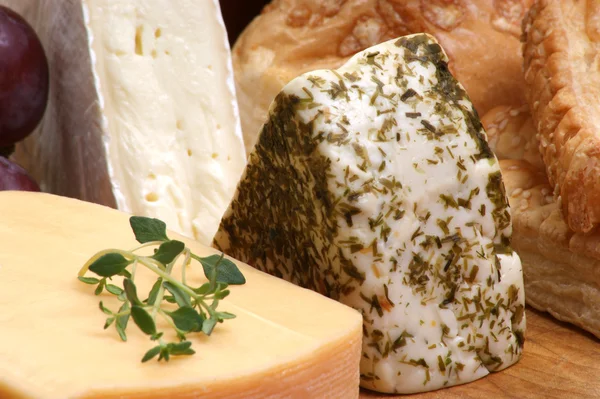 Sýrový talíř — Stock fotografie