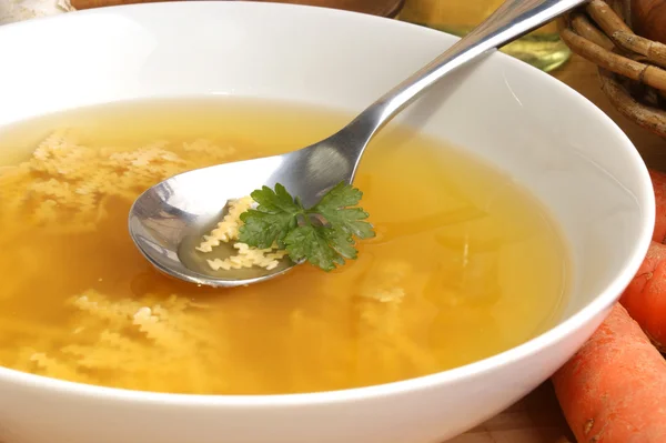 Some chicken soup — Stock Photo, Image