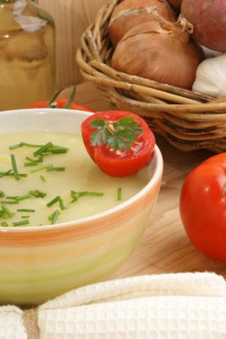 Delicious potato soup