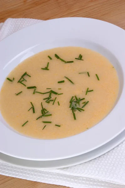 Tomato cream soup — Stock Photo, Image