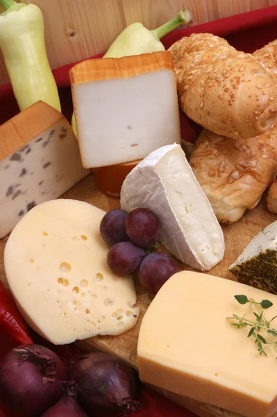 Bandeja de queso —  Fotos de Stock