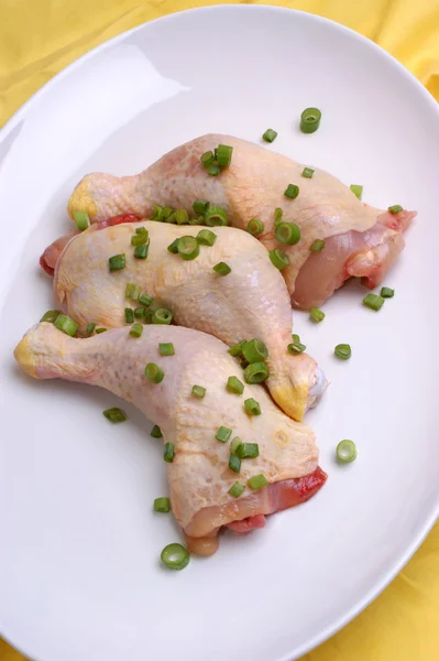 Bastón de pollo orgánico crudo —  Fotos de Stock