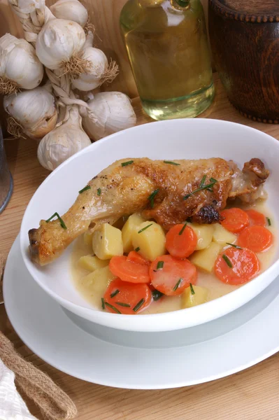 Stock image Delicious potato soup