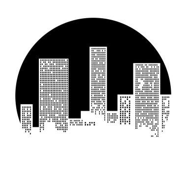 Cityscape background clipart