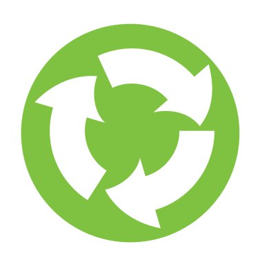 Vector recycle symbol clipart