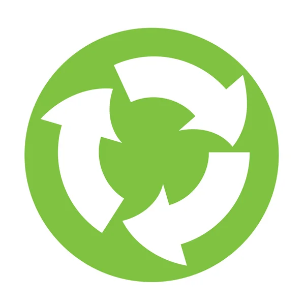Symbole de recyclage vectoriel — Image vectorielle