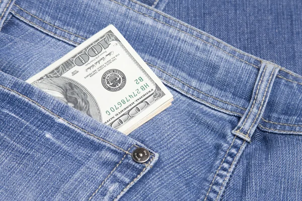 Χρήματα στην τσέπη — Φωτογραφία Αρχείου